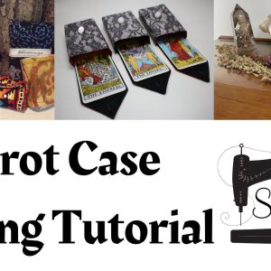 Tarot Case PDF Pattern and Sewing Tutorial, Sewing Tutorial, Digital Download